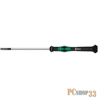 Отвертка WERA WE-118004 матовый никель