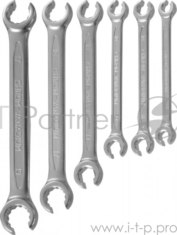 Набор рожковых ключей JONNESWAY W24106S (6 - 19 мм) 6 шт.