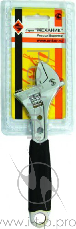 Ключ разводной ЭНКОР 19073 (0 - 30 мм) 250мм