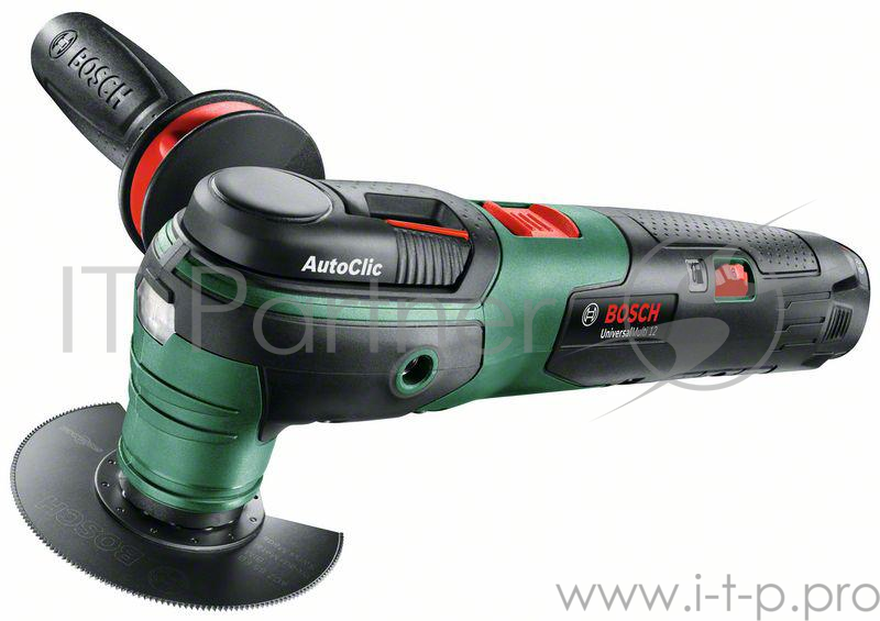 Реноватор BOSCH UniversalMulti 12 (0603103021) 10000–20000об/мин 12в 2.5ач