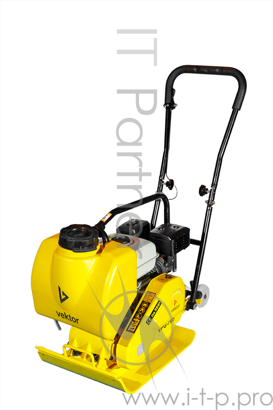 Виброплита VEKTOR VPG-70B (LIFAN, с баком) л.с.: 6.5. кН: 12. 40 см/сек