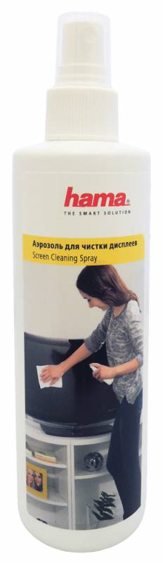 Чистящие средства Спрей Hama R1095851 для экранов ЖК мониторов 250мл