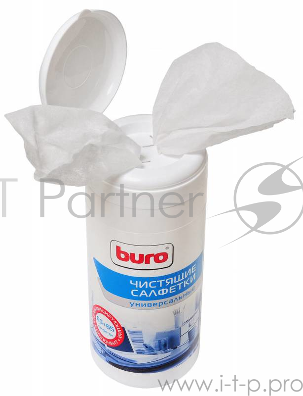 Чистящие средства BURO BU-Tmix 817437 Чистящие салфетки 50шт влажных+ 50шт. сухих