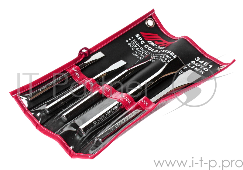 Набор JTC 3461 зубил 10-22мм 5шт.