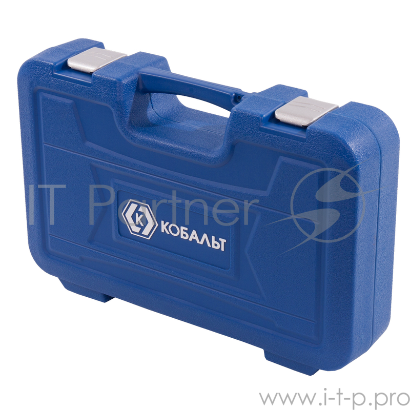Набор головок КОБАЛЬТ 010202-25 торцевых 1/2'' 25предм. кейс