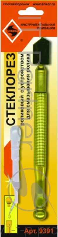 Стеклорез ЭНКОР 9391 масляный