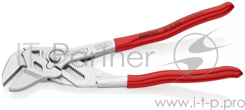 Клещи KNIPEX KN-8643250 переставные-гаечный ключ. 250 mm