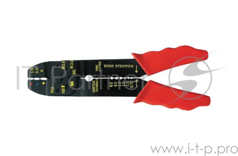 Клещи FIT 60018 электропассатижи диаметр 0.75-6мм 200мм