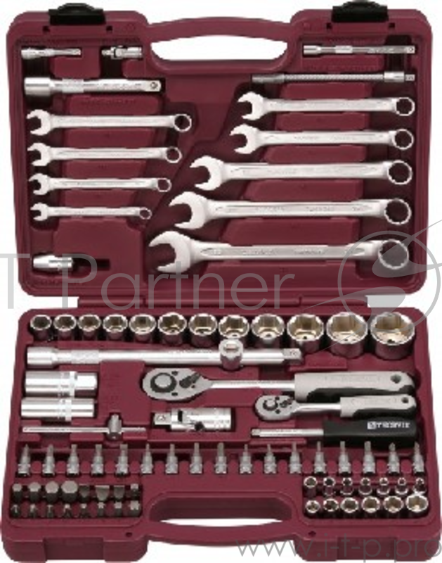 Набор инструментов THORVIK UTS0082 универсальный 1/4 1/2DR 82 предмета