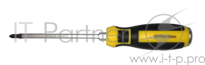 Отвертка BERGER BG1039 крестовая ударная с шестигранником под гаечный ключ ph3x150мм