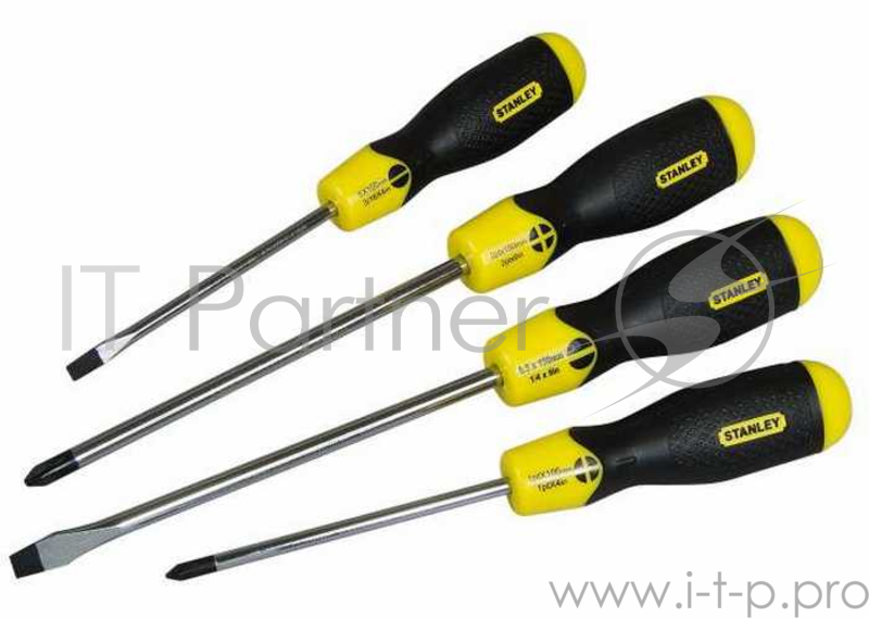 Набор отверток STANLEY CUSHION GRIP 0-65-013 4 предмета