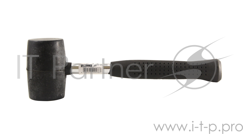 Киянка резиновая KROFT 202110 черная 226гр трубчатая рукоятка