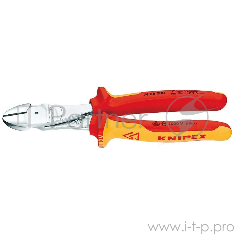 Бокорезы KNIPEX KN-7406180 силовые 1000V