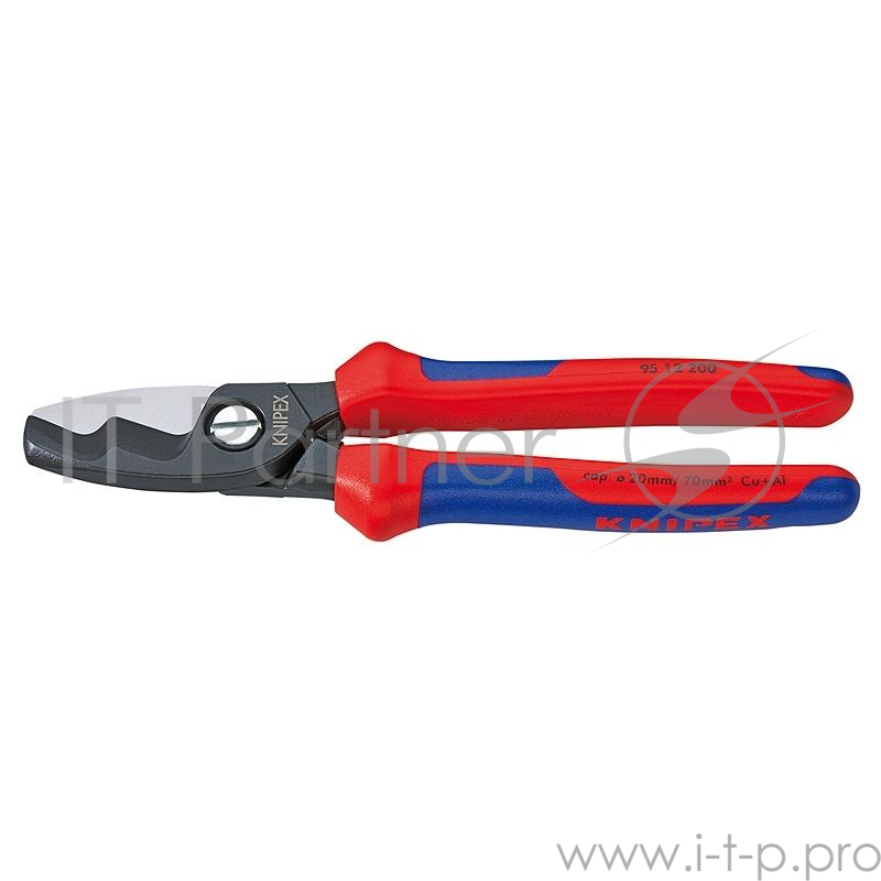 Кусачки KNIPEX KN-9512200 ручки с двухкомпонентными чехлами