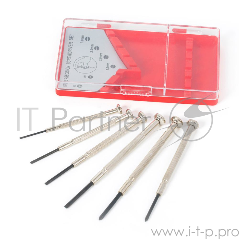 Набор отверток WORKPRO W021167 6шт для точной механики в пенале