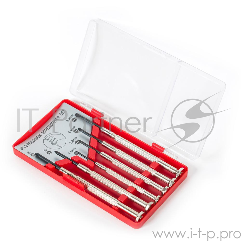 Набор отверток WORKPRO W021167 6шт для точной механики в пенале