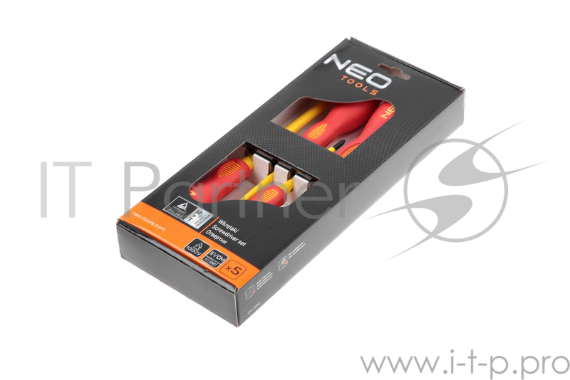 Набор отверток NEO 04-220 1000V 5шт, CrMo