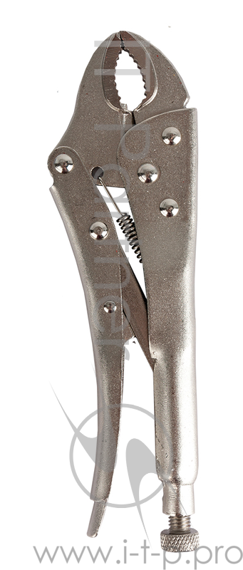 Клещи КОБАЛЬТ 647-291 зажимные 250мм, CR-V 1шт подвес