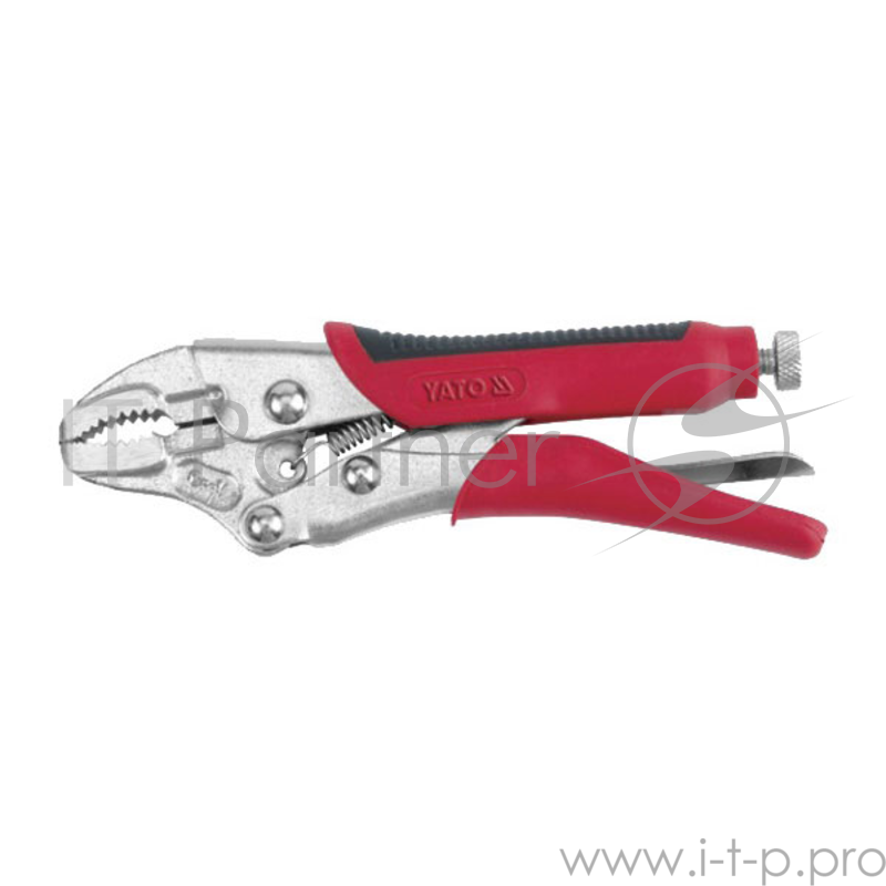 Клещи YATO YT-2153 зажимные двухкомпонентная ручка 240мм