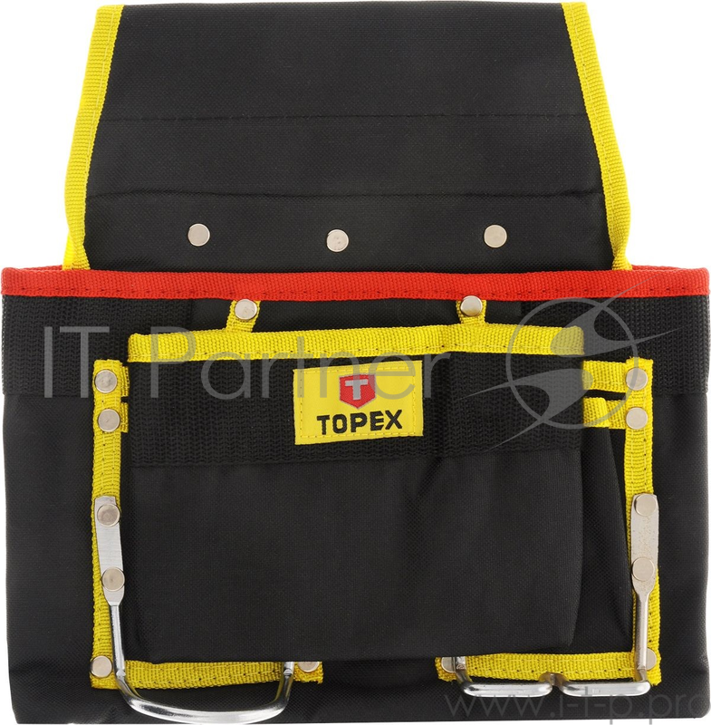 Карман для инструмента Topex 79R432 8 гнезд, металлические петли