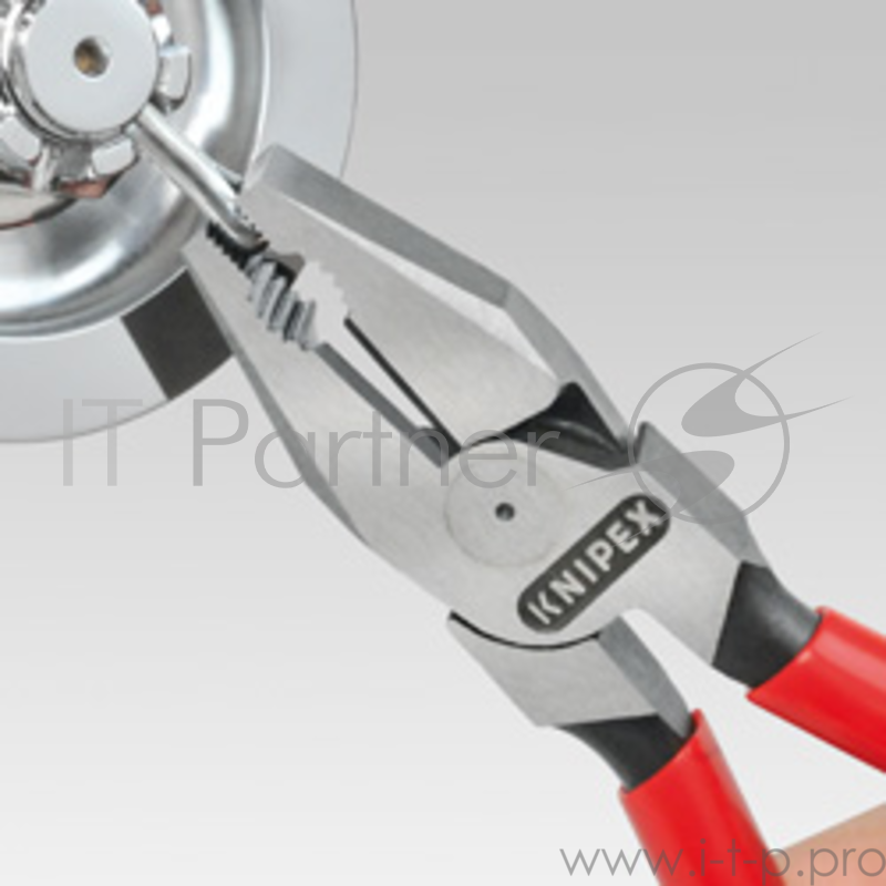 Пассатижи силовые KNIPEX 0201180 180мм ручки с пластиковыми чехлами