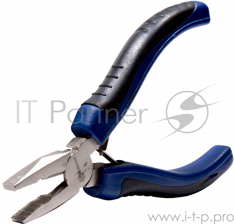 Плоскогубцы КОБАЛЬТ 647-314 пассатижи мини 115мм, CR-V 1шт подвес