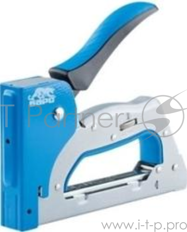Степлер БАРС 40003 металлический регулировка удара двухкомпонентная рукоятка тип скобы №53 4-14мм