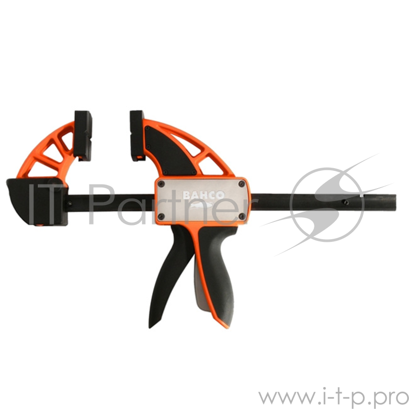 Струбцина BAHCO QCB-600 быстрозажимная max. мощность 200кг одним нажатием зев при зажиме 600мм