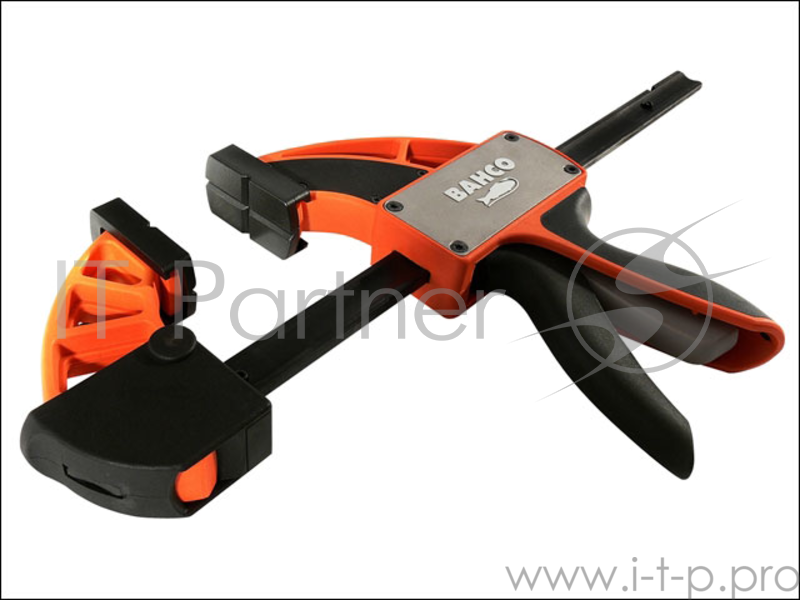 Струбцина BAHCO QCB-900 быстрозажимная max. мощность 200кг одним нажатием зев при зажиме 900мм