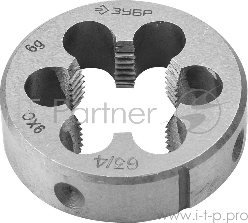 Плашка ЗУБР 4-28032-1/2 МАСТЕР круглая ручная для трубной резьбы G1/2''