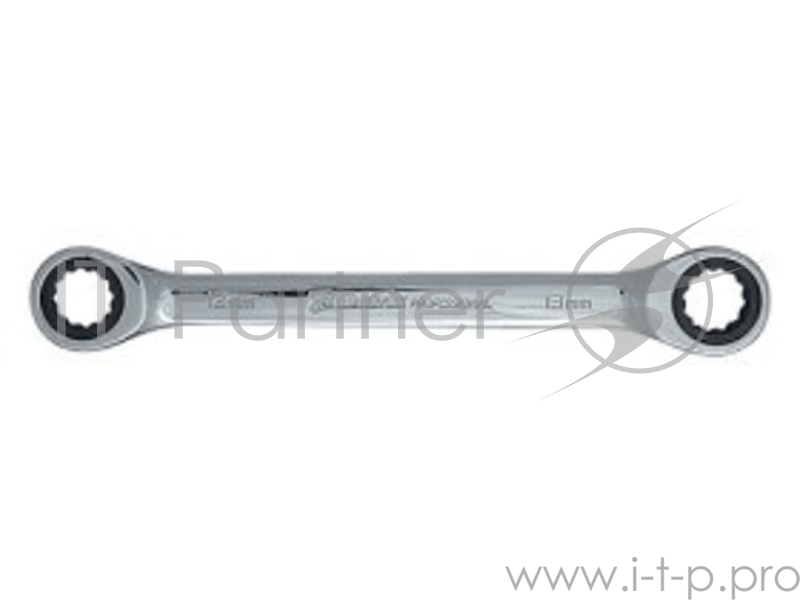 Ключ MATRIX 14503 накидной трещоточный 12х13мм crv зеркальный хром