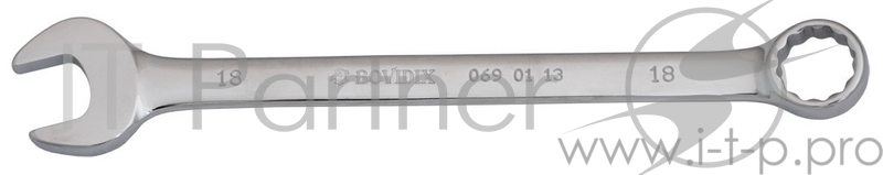 Ключ комбинированный BOVIDIX 0690113 (18 мм) 220 мм