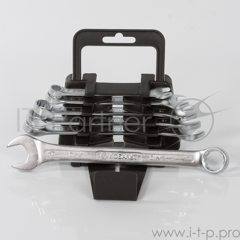 Набор комбинированных ключей КОБАЛЬТ 020101-06 (8 - 17 мм) 6 шт.