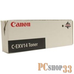 Расходные материалы Canon C-EXV14(2 тубы) 0384B002 Тонер для iR2016/2020, Черный, 2 x 8300 стр.