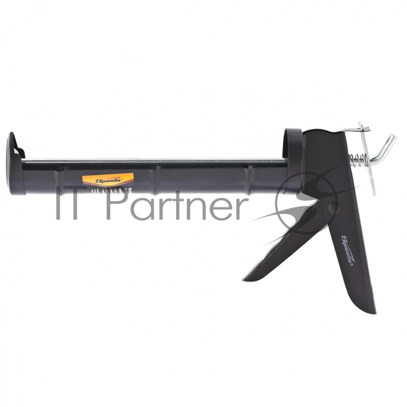 Пистолет для герметика SPARTA 886365 310мл полуоткрытый круглый шток 8мм утолщенные стенки