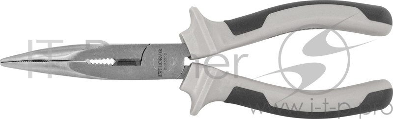 Утконосы THORVIK BNP0200 длинногубцы изогнутые 200мм
