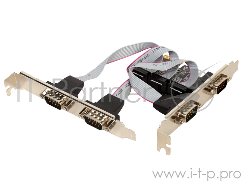 Контроллер ORIENT XWT-PE4SV1 RTL PCI-Ex to COM 4-port (ASIX AX99100)