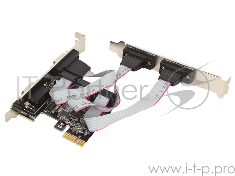 Контроллер ORIENT XWT-PE4SV1 RTL PCI-Ex to COM 4-port (ASIX AX99100)