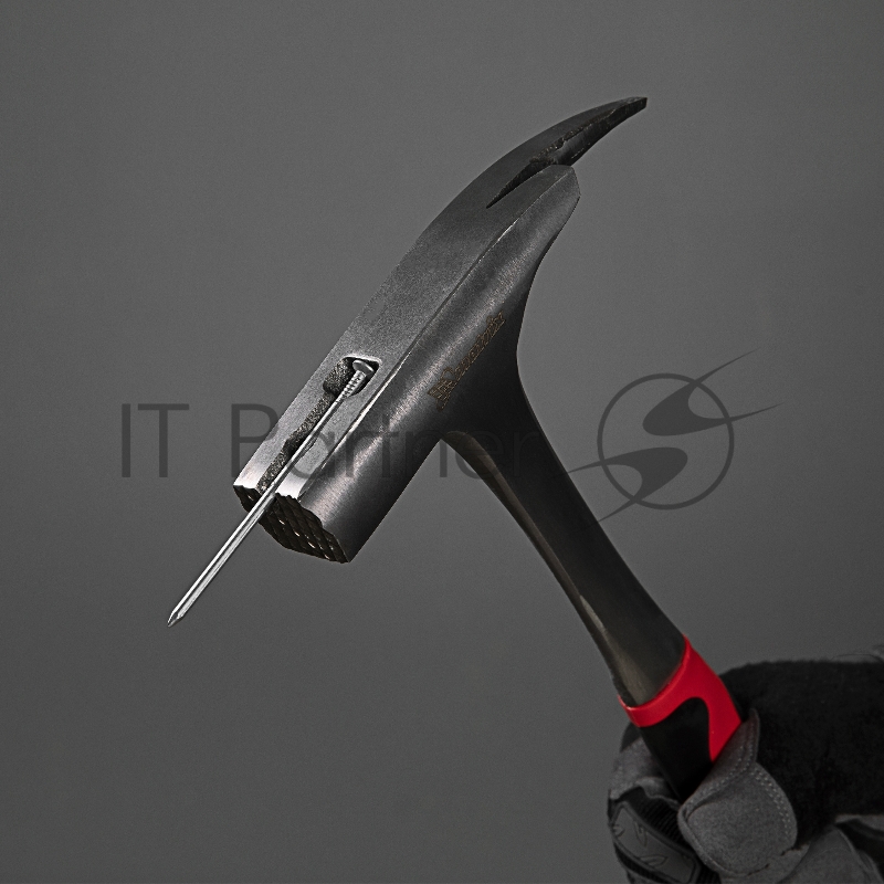 Молоток MATRIX 10620 кровельщика 600г цельнометаллический двухкомпонентная рукоятка