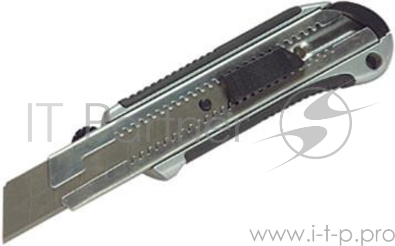 Нож MATRIX 78959 25мм выдвижное лезвие усиленная метал. направляющая метал. обрезин. ручка master