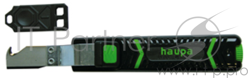 Нож HAUPA 200031 лезвие в форме крюка, для снятия изоляции, до 28мм2 +лезвие