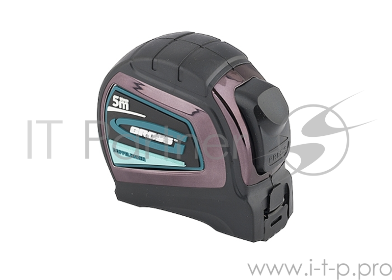 Рулетка GROSS 31123 doppelhaken 5м x 19мм двухсторонний зацеп нейлон двуст. шкала автоматич