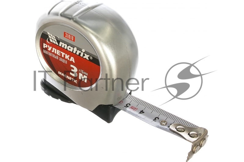 Рулетка MATRIX 31010 magnetic 3мх16мм магнитный зацеп