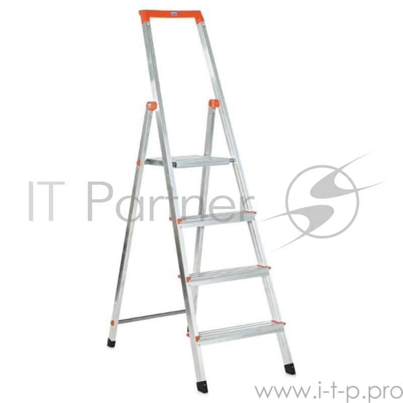 Стремянка KRAUSE 126221 SOLIDY 4 ступени раб. высота 2.85 м свободностоящая