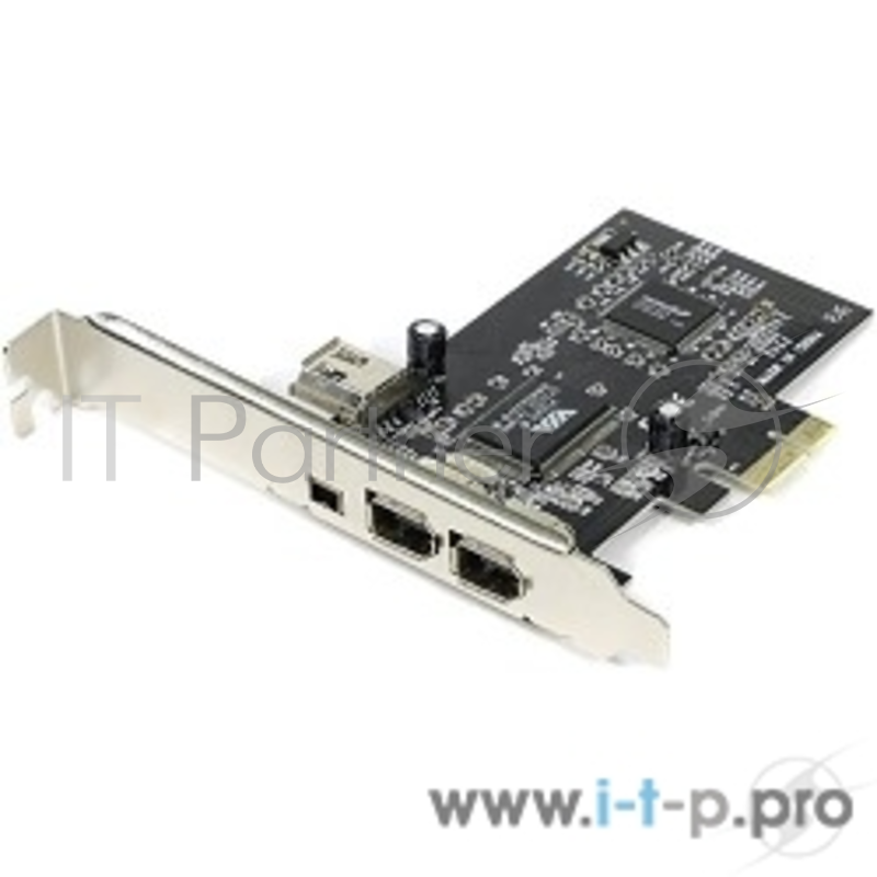 Контроллер Espada Контроллер PCI-E, 1394a, 3внеш+1внутр порт, oem (PCIe1394a) (41667)