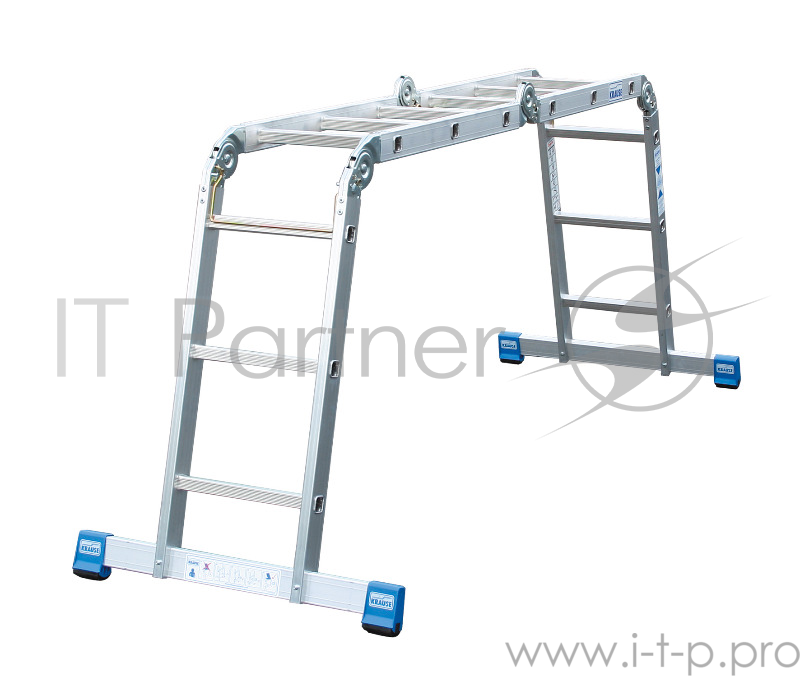 Стремянка-трансформер KRAUSE STABILO 4Х3 перекладины шарнирная раб.высота 3,00м