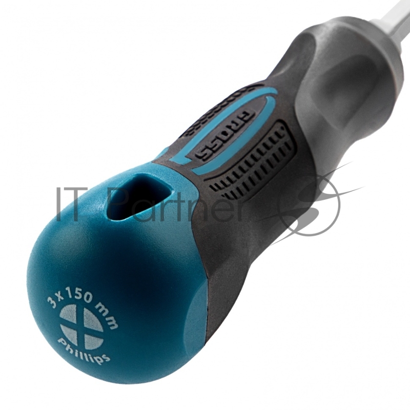 Отвертка GROSS 12149 PH3 x 150мм S2, трехкомпонентная ручка