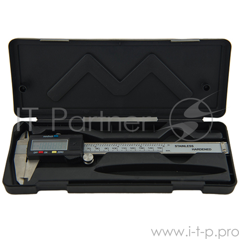 Штангенциркуль цифровой МЕГЕОН 80700 Пределы измерения 0–150 мм Погрешность 0.03 мм