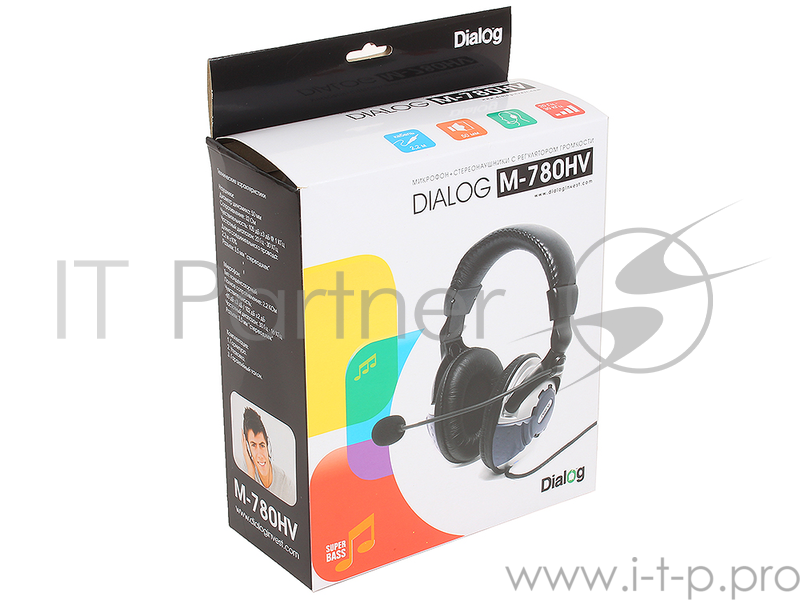 Наушники Гарнитура Dialog M-780HV {гарнитура с рег громкости}