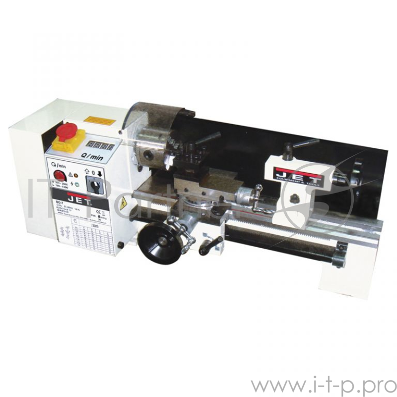 Станок токарный JET BD-7 590Вт 100-1200/300-3000об/мин диаметр 180мм длина 300мм
